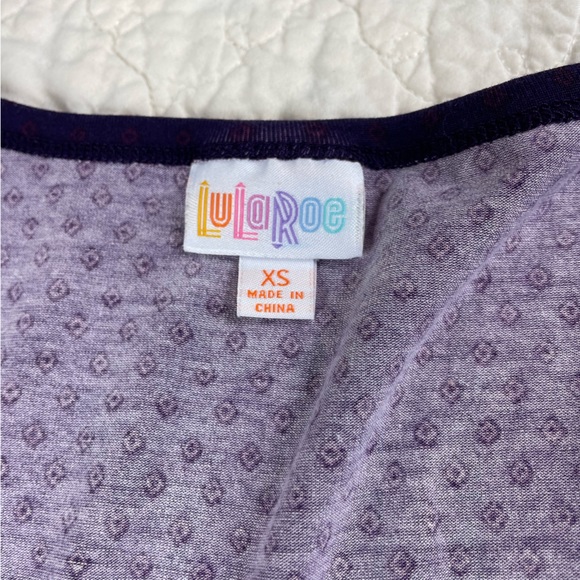 🔥NWT Lularoe Nicole Fit Purple Flare Skirt Stretch Women’s Size XS - Picture 10 of 14